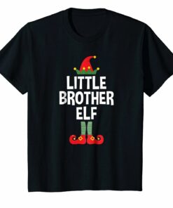 Little Brother Elf Shirt Family Matching Christmas Pajamas Little Brother Elf Shirt Family Matching Christmas Pajamas