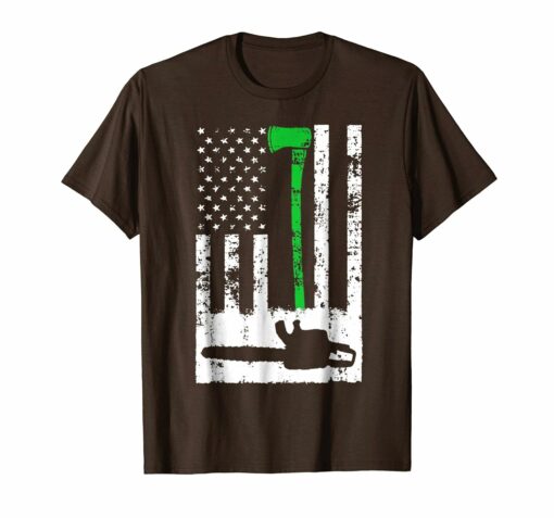 Logger Shirt Logger Flag T Shirt