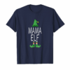 Matching Family Christmas Shirt Funny Mama Elf Gift