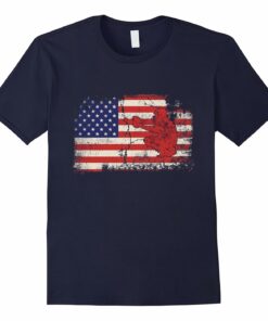 Mens Baseball Catcher Flag America Mens Baseball Catcher Flag America