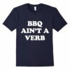 Mens Bbq Barbecue T Shirt Black