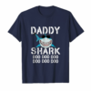 Mens Daddy Shark Doo Doo T Shirt Family Matching Tees