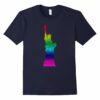 Mens Rainbow Statue Liberty Large