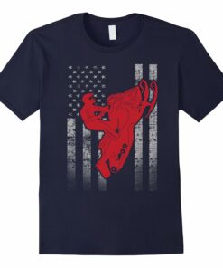 Mens Snowmobile Flag Shirt Riding Mens Snowmobile Flag Shirt Riding