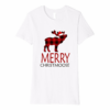 Merry Christmoose Plaid Moose Family Christmas Pajamas Shirt