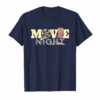 Movie Night T Shirt Family Movie Night Shirts Popcorn Tees