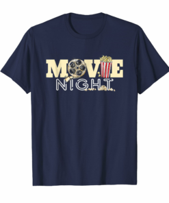 Movie Night T Shirt Family Movie Night Shirts Popcorn Tees Movie Night T Shirt Family Movie Night Shirts Popcorn Tees
