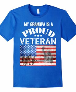My Grandpa Is A Proud Veteran American Flag Soldiers T Shirt My Grandpa Is A Proud Veteran American Flag Soldiers T Shirt