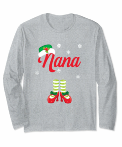 Nana Pajama Sleep Long Sleeve Matching Family Christmas Eve Nana Pajama Sleep Long Sleeve Matching Family Christmas Eve