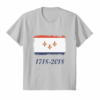 New Orleans Nola Louisiana Flag 2018 Tricentennial Tee Shirt