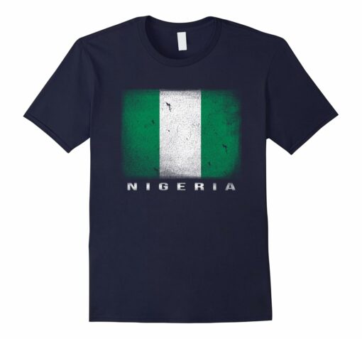 Nigerian Flag T Shirt Nigeria Shirt