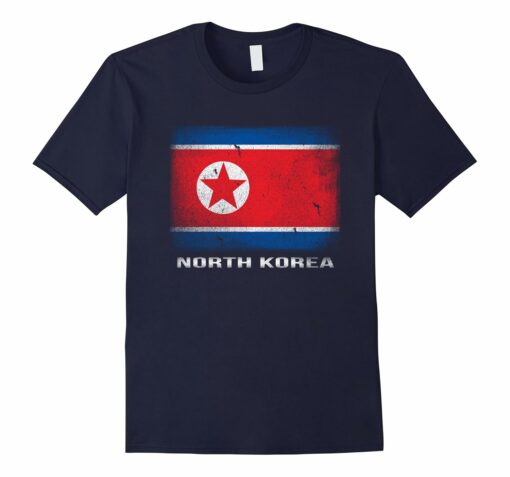 North Flag T Shirt Korea Asphalt