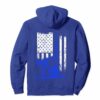 Oilfield Hoodie My Heart On The Flag Us Hoodie