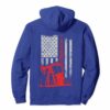 Oilfield Hoodie Shirt My Heart On The Flag Us