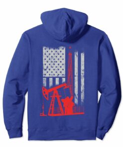 Oilfield Hoodie Shirt My Heart On The Flag Us Oilfield Hoodie Shirt My Heart On The Flag Us