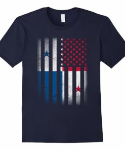 Panamanian American Flag T Shirt Panama Panamanian American Flag T Shirt Panama