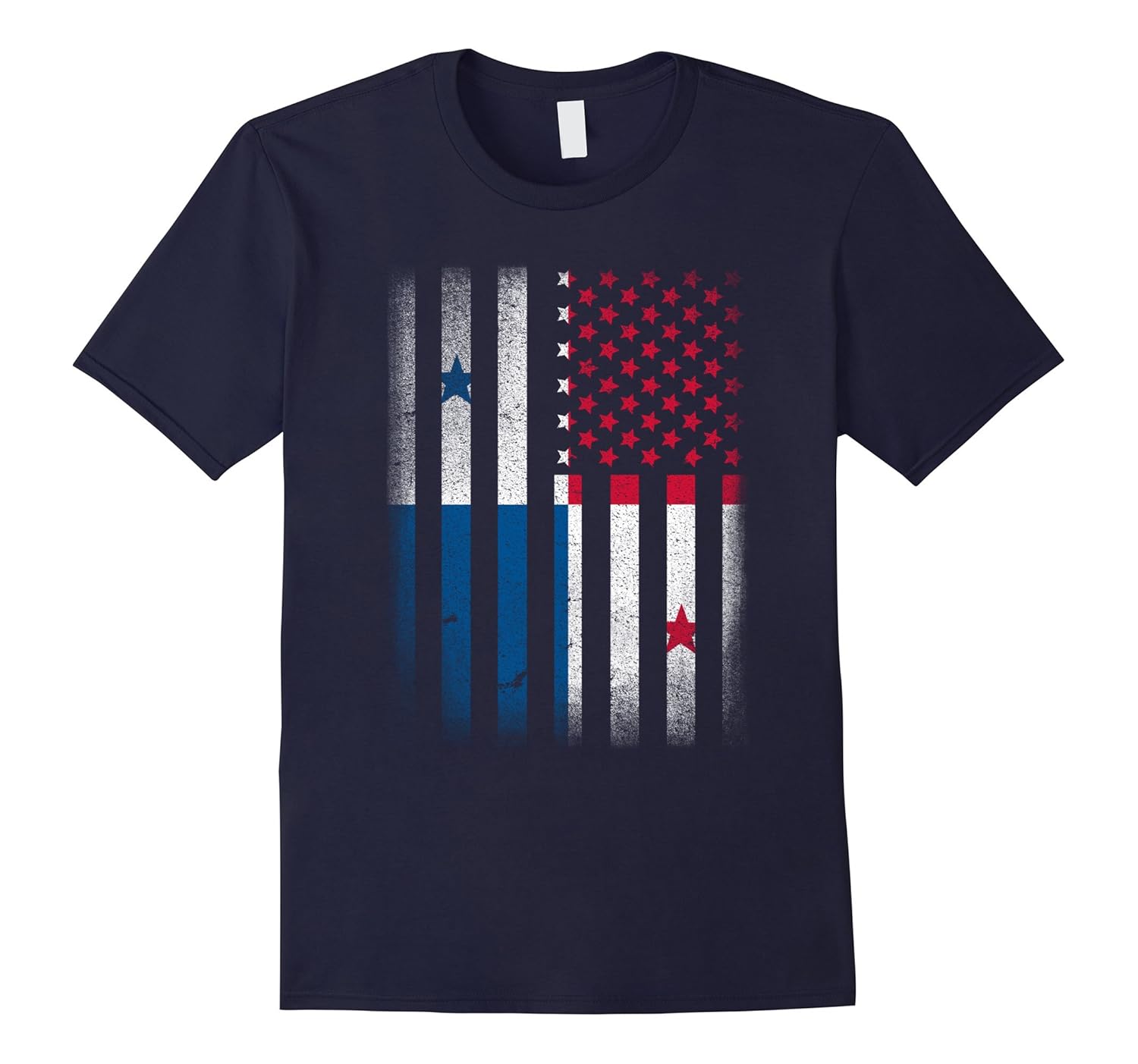 Panamanian American Flag T Shirt Panama Panamanian American Flag T Shirt Panama