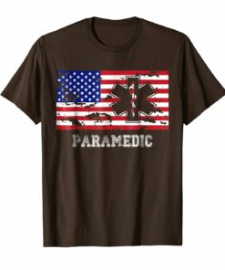 Paramedic Usa Flag T Shirt Gift Paramedic Usa Flag T Shirt Gift
