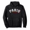 Paris France Hoodie French Flag Colors Hoody