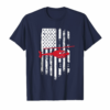 Patriotic Helicopter Flag T Shirt Helicopter Pilot Gifts