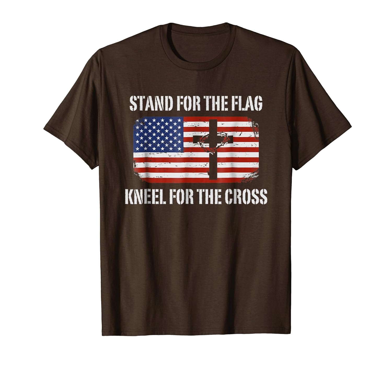 Patriotic Stand For The Flag Kneel For The Cross T Shirt Patriotic Stand For The Flag Kneel For The Cross T Shirt