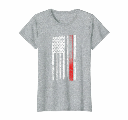Patriotic Train Conductor Shirt American Flag Railroad Tee