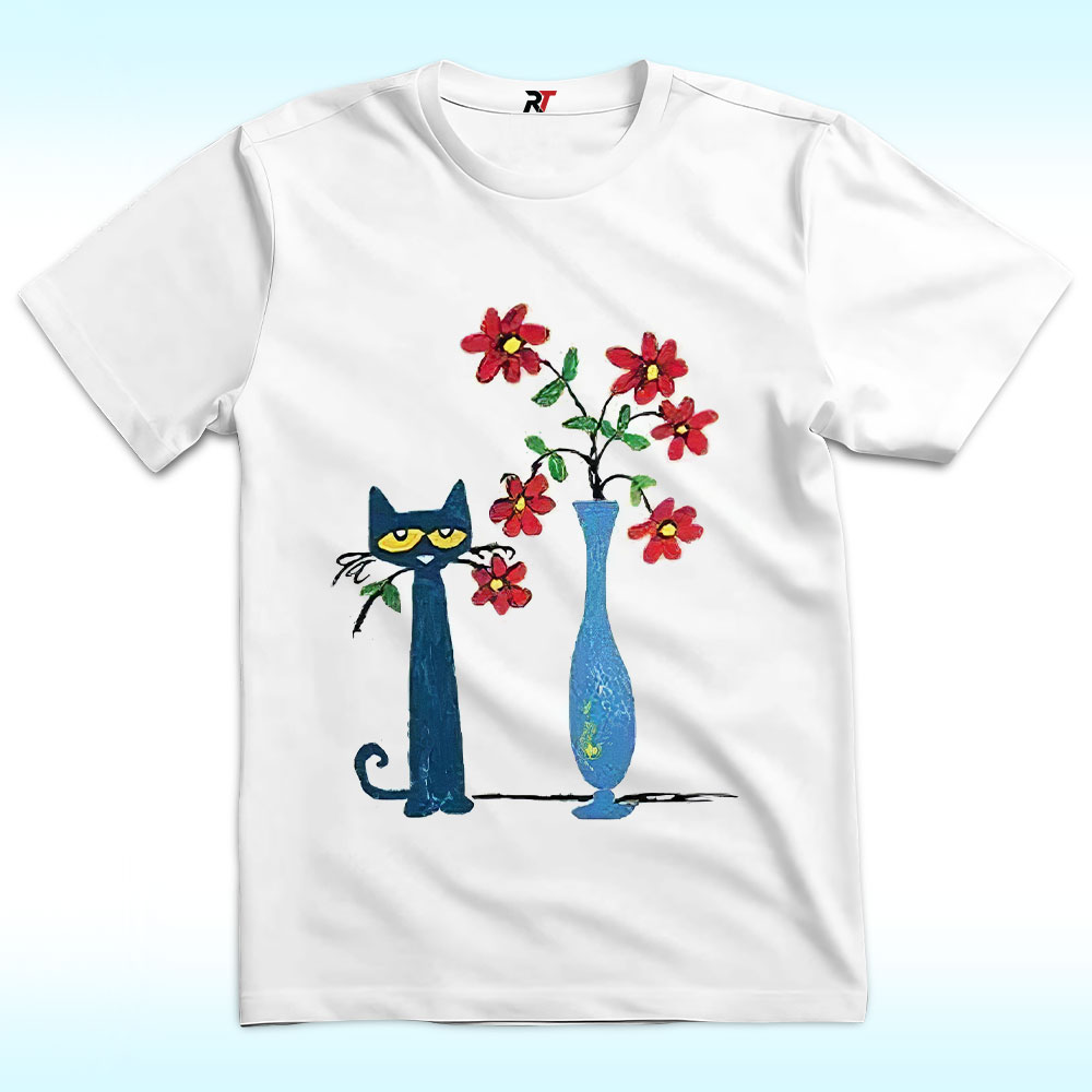 Pete The Cat Flower T Shirt Pete The Cat Flower T Shirt