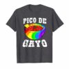 Pico De Gayo Rainbow Lgbt T Shirt Gay Pride Flag Salsa Tee