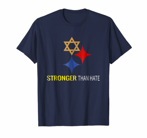Pittsburgh Jewish Prayer Jews Flag Tshirt