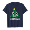 Poop Emoji Grandma Christmas Tree Matching Family Pajama