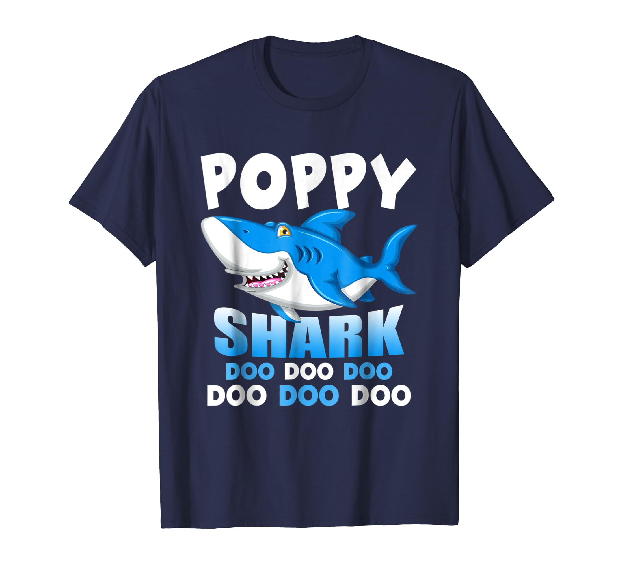 Poppy Shark Doo Doo Doo Shirt Matching Family Fathers Day Poppy Shark Doo Doo Doo Shirt Matching Family Fathers Day