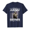 Proud Army Brother Shirt Us Military Family Gift T Shirt