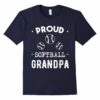 Proud Softball Grandpa Shirt Family