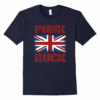 Punk Rock T Shirt Vintage Uk Flag Concert Music British Tee