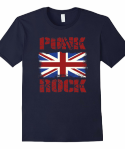 Punk Rock T Shirt Vintage Uk Flag Concert Music British Tee Punk Rock T Shirt Vintage Uk Flag Concert Music British Tee