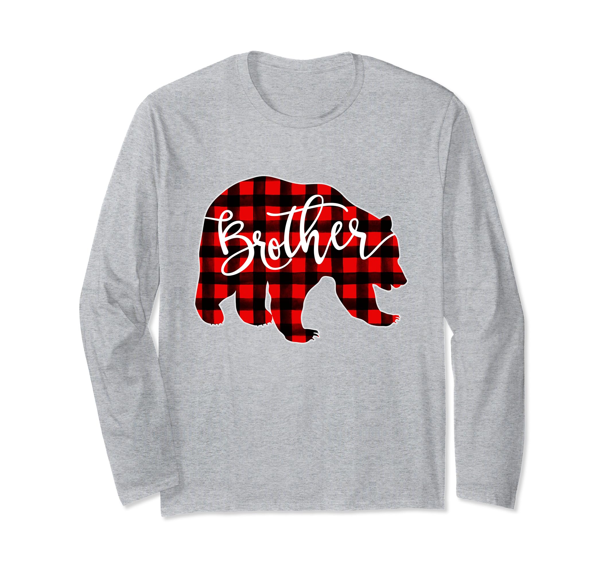 Red Plaid Brother Bear Shirt Matching Pajama Family Buffalo Red Plaid Brother Bear Shirt Matching Pajama Family Buffalo