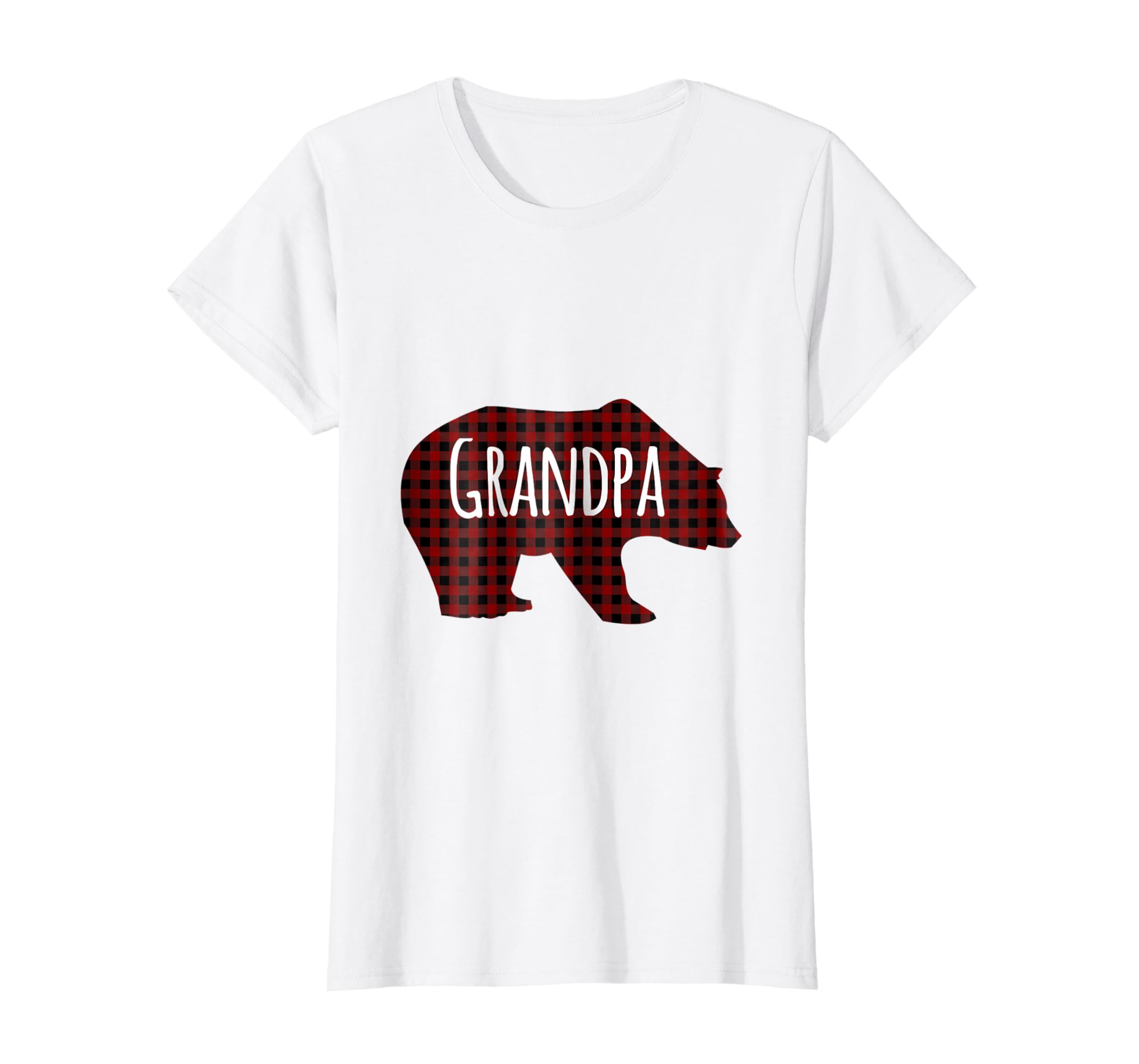 Red Plaid Grandpa Bear Buffalo Matching Family Pajama Shirt Red Plaid Grandpa Bear Buffalo Matching Family Pajama Shirt