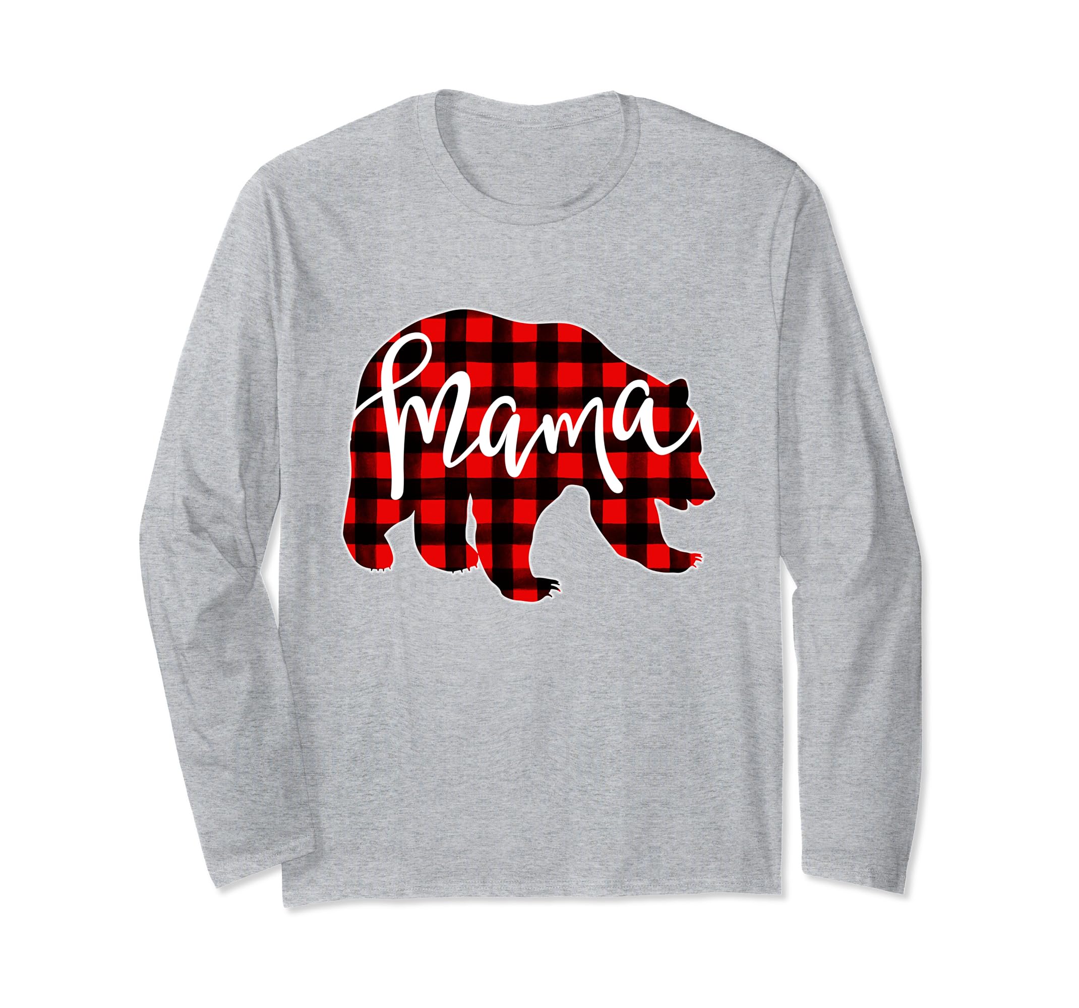 Red Plaid Mama Bear Shirt Matching Pajama Family Buffalo Mom Red Plaid Mama Bear Shirt Matching Pajama Family Buffalo Mom