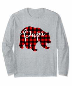 Red Plaid Papa Bear Shirt Matching Pajama Family Buffalo Dad Red Plaid Papa Bear Shirt Matching Pajama Family Buffalo Dad