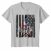 Rock N Roll Guitar American Flag Vinatge T Shirt Music Band