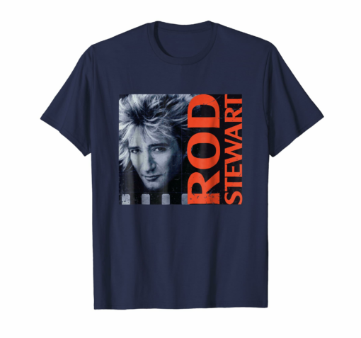 Rod Stewart Camouflage T Shirt