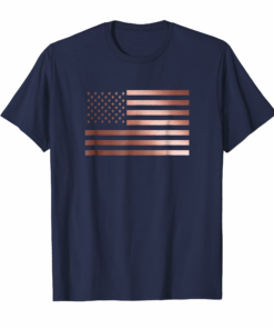 Rose Gold Usa Flag Cute T Shirt Gift Idea 4th Of July Tee Rose Gold Usa Flag Cute T Shirt Gift Idea 4th Of July Tee