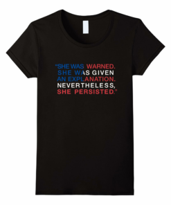 She Persisted Flag Protest Slogan She Persisted Flag Protest Slogan