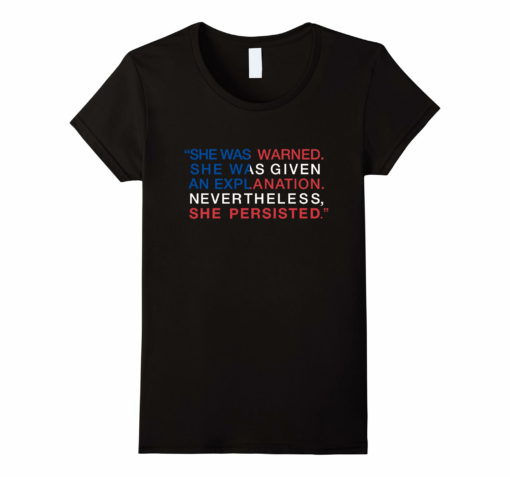 She Persisted Flag Protest Slogan