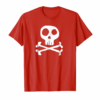 Skull And Crossbones Pirate Jolly Rogers Flag T Shirt