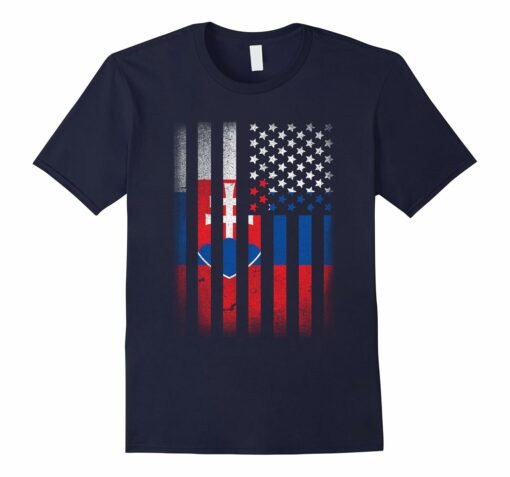 Slovak American Flag Slovakia Slovensko
