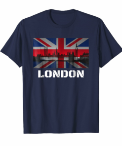 Souvenir London T Shirt City Vintage Uk Flag British Tee Souvenir London T Shirt City Vintage Uk Flag British Tee