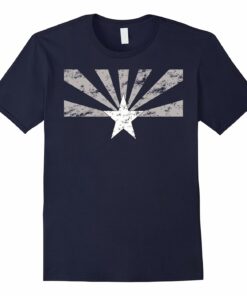 State Arizona Distressed Flag Shirt State Arizona Distressed Flag Shirt