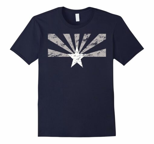State Arizona Distressed Flag Shirt