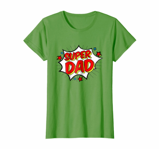 Superhero Super Dad T Shirt Matching Family Hero Shirts